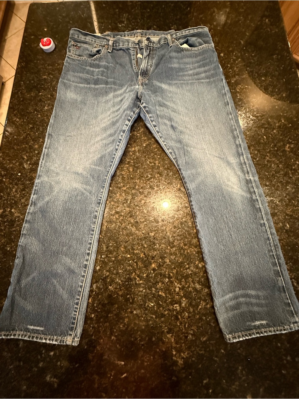 Ralph Lauren Men's Medium Blue Straight Jeans